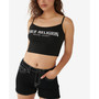 Women's Arched Logo Crop Camisole Top