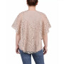 Petite Lace Poncho Top with Matching Tank