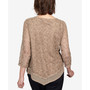 Petite Marrakech Popcorn Pointed Hem Necklace Top