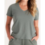 The Women's V Neck Tee
