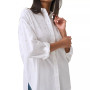 Women's Embellished Button-Down Poplin Blouse