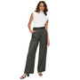 Women's Striped Wide-Leg Pants