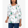 Women's Classics Christmas in The City Crew Neck Top