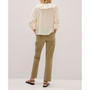 Women's Ruffled Puff Sleeves Blouse
