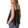 Women's Lace Handkerchief-Hem Tank Top
