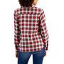 Women's Lancaster Plaid Cotton Roll-Tab Shirt