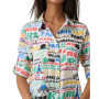 Women's Pocket-Front Whimsical Blouse