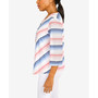 Women's Peace of Mind Chevron 3/4 Sleeve Top