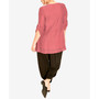 Plus Size Izzy Layer Plain Tunic Top