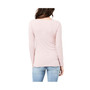Women's Tessa Rib Nursing Top Dusty Pink