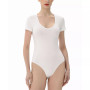 Women's Sweetheart Neck Basic Bodysuit Top