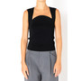 Women's Ribbed Knit Sleeveless Top