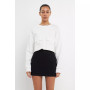 Women's Pockets Detail Cropped Sweatshirt