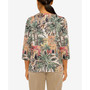 Petite Marrakech Scenic Triple Ring Split Hem Top