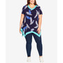 Plus Size Coleen Print Tunic