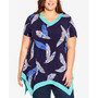 Plus Size Coleen Print Tunic