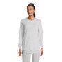 Women's Tall Serious Sweats Crewneck Long Sleeve Sweatshirt Tunic