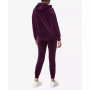 Women's Long Sleeve Leggings Length Velvet Hoodie