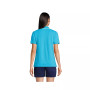 Women's Tall Mesh Cotton Short Sleeve Polo Shirt