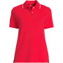 Women's Tall Mesh Cotton Short Sleeve Polo Shirt