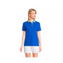 Women's Tall Mesh Cotton Short Sleeve Polo Shirt
