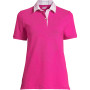 Women's Tall Mesh Cotton Short Sleeve Polo Shirt