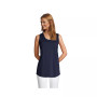 Women's Tall Supima Cotton Scoop Neck Tunic Tank Top