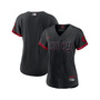 Women's Black Cincinnati Reds 2023 City Connect Replica Jersey