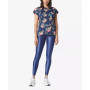 Women's Floral Printed Crew T-Shirt