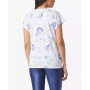 Women's Floral Printed Crew T-Shirt
