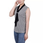 Petite Sleeveless Scarf Top