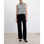 Women's Polka-Dot Print Blouse