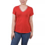 Petite Short Sleeve T-shirt with Stone Details