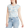 Women's Gabriela Printed Eyelet Top