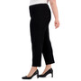 Plus Size Textured Knit Straight-Leg Pull-On Pants