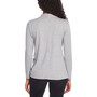 Women’s Cross-Front Long Sleeve Cozy Knit Top