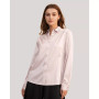 Women's Long Sleeves Collared Silk Blouse