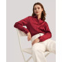 Women's Long Sleeves Collared Silk Blouse