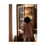 Women's Maternity Relaxed-Fit Linen Pajama Shirt