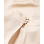 Women's High Collar Satin Blouse