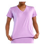 Women's Oversized Purple V NecK Tee