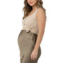Maternity Izzy Button Down Nursing Rib Tank