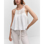 Women's Crochet Panel Top