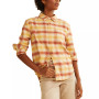 Women's Cotton Boyfriend Flannel Shirt