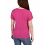 Petite Short Sleeve Crepe Knit Top