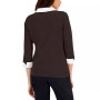 Petite Cotton Layered-Look Top, Created for Macy's