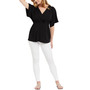 Tie-Front Maternity Blouse