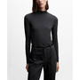 Women's Turtleneck Long-Sleeved T-shirt