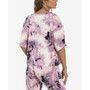 Women's Annika Lounge Print Hacci Top