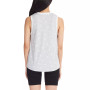 Marc New York Women's Performance Ditsy Daisy Printed Ringer Tank Top